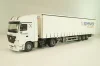 Mercedes-Benz Actros 1841 with semi-trailer "Schenker", white, Tekno 1:50
