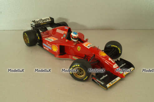 Ferrari 412T2 Michael Schumacher 1996, 015784, Minichamps 1:18
