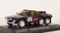 Proto Jules II 6x4 Paris-Dakar 1984 №197 T.Montcorge-J.P.Nicolle, Norev 1:43