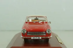 Wartburg 313 Sport 1957, red/white, Atlas, DDR-Auto Kollektion #21  1:43