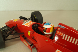Ferrari 412T2 Michael Schumacher 1996, 015784, Minichamps 1:18