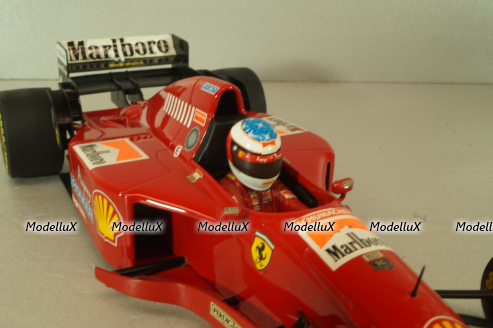 Ferrari 412T2 Michael Schumacher 1996, 015784, Minichamps 1:18