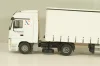 Mercedes-Benz Actros 1841 with semi-trailer "Schenker", white, Tekno 1:50