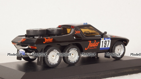 Proto Jules II 6x4 Paris-Dakar 1984 №197 T.Montcorge-J.P.Nicolle, Norev 1:43