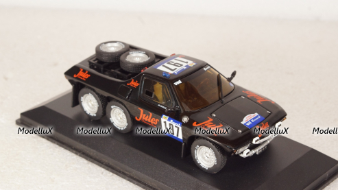 Proto Jules II 6x4 Paris-Dakar 1984 №197 T.Montcorge-J.P.Nicolle, Norev 1:43