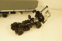 МАЗ-5432 с полуприцепом Маз-93971 серый/синий 101555 АвтоИстория 1:43