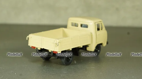 МАЗ-5432 с полуприцепом Маз-93971 серый/синий 101555 АвтоИстория 1:43