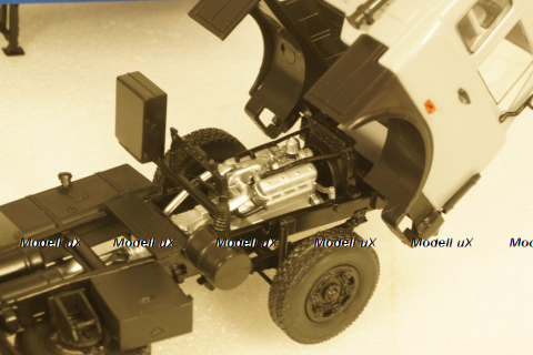 МАЗ-5432 с полуприцепом Маз-93971 серый/синий 101555 АвтоИстория 1:43