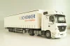 Mercedes-Benz Actros 1841 with semi-trailer "Schenker", white, Tekno 1:50