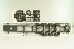 Mercedes-Benz Actros 1841 with semi-trailer "Schenker", white, Tekno 1:50