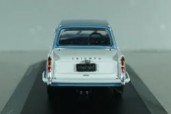 Triumph Herald 1959, blue/white, WB119, WhiteBox 1:43