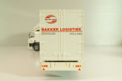 DAF 85 CF tractor with semi trailer "Bakker Logistiek" 2004, white, 53537, Tekno 1:50