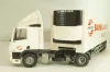DAF 85 CF tractor with semi trailer "Bakker Logistiek" 2004, white, 53537, Tekno 1:50