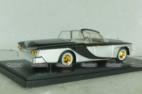 Scimitar Town Car Phaeton 1959 (Brook Stevens), black/silver, 60060, Avenue43 1:43