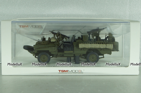 Land Rover Series IIA 109" SAS Patrol Vehicle 1968, green, TSM144327, TSM 1:43