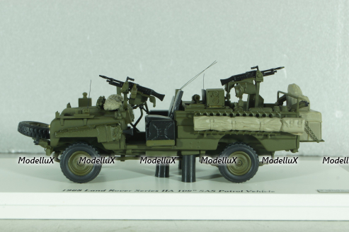 Land Rover Series IIA 109" SAS Patrol Vehicle 1968, green, TSM144327, TSM 1:43