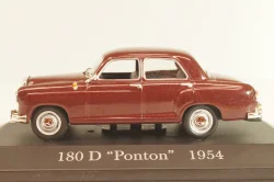 Mercedes-Benz 180 D Ponton (W120) 1954, maroon, MBOMS014, Mercedes-Benz Offizielle Modell Sammlung #14, Altaya 1:43 Уценка!