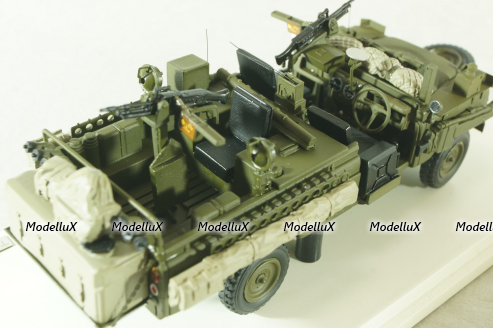 Land Rover Series IIA 109" SAS Patrol Vehicle 1968, green, TSM144327, TSM 1:43