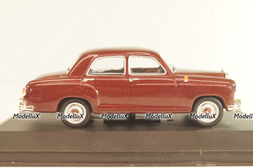 Mercedes-Benz 180 D Ponton (W120) 1954, maroon, MBOMS014, Mercedes-Benz Offizielle Modell Sammlung #14, Altaya 1:43 Уценка!