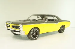 Pontiac GTO Restomod, yellow/black, L.E 480 pcs, A1801219, ACME 1:18