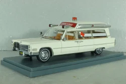 Cadillac S&S High Top Ambulance, white, 43894, NEO 1:43
