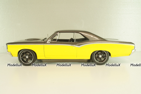 Pontiac GTO Restomod, yellow/black, L.E 480 pcs, A1801219, ACME 1:18