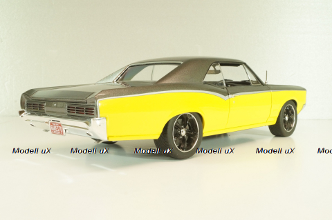 Pontiac GTO Restomod, yellow/black, L.E 480 pcs, A1801219, ACME 1:18