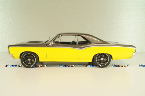 Pontiac GTO Restomod, yellow/black, L.E 480 pcs, A1801219, ACME 1:18