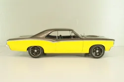 Pontiac GTO Restomod, yellow/black, L.E 480 pcs, A1801219, ACME 1:18