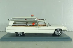Cadillac S&S High Top Ambulance, white, 43894, NEO 1:43