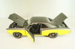 Pontiac GTO Restomod, yellow/black, L.E 480 pcs, A1801219, ACME 1:18