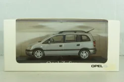 Opel Zafira 1999, silver, Minichamps 1:43