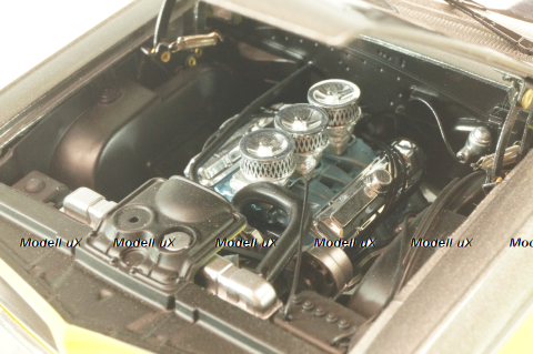 Pontiac GTO Restomod, yellow/black, L.E 480 pcs, A1801219, ACME 1:18