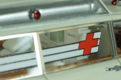 Cadillac S&S High Top Ambulance, white, 43894, NEO 1:43