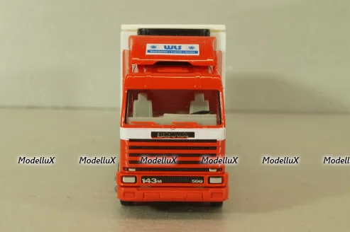 Scania 143M with semi-trailer McDonald's, red/white, 80811, Albedo 1:87