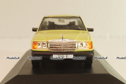 Mercedes-Benz 300 E (W124) 1984, light green, MBOMS049, Mercedes-Benz Offizielle Modell Sammlung #49, Altaya 1:43