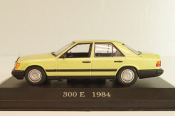 Mercedes-Benz 300 E (W124) 1984, light green, MBOMS049, Mercedes-Benz Offizielle Modell Sammlung #49, Altaya 1:43
