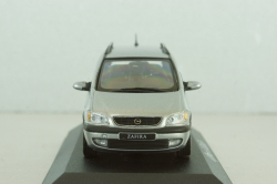 Opel Zafira 1999, silver, Minichamps 1:43