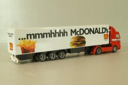 Scania 143M with semi-trailer McDonald's, red/white, 80811, Albedo 1:87