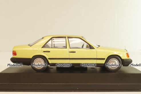 Mercedes-Benz 300 E (W124) 1984, light green, MBOMS049, Mercedes-Benz Offizielle Modell Sammlung #49, Altaya 1:43