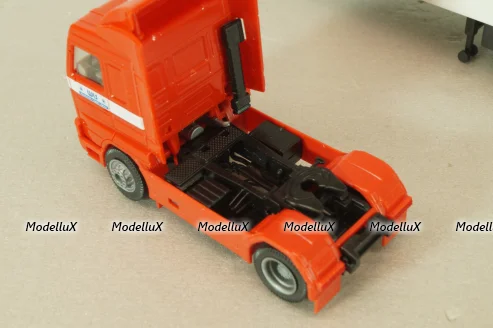 Scania 143M with semi-trailer McDonald's, red/white, 80811, Albedo 1:87