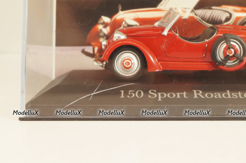 Mercedes 150 Sport Roadster 1935, red, MBOMS017, Mercedes-Benz Offizielle Modell-Sammlung #17, Altaya 1:43 Уценка!