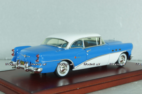 Buick Century Coupe 1954, blur/white, TSM114337, TSM 1:43