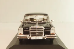 Mercedes-Benz 600 (W100) 1964, black, Altaya, MBOMS056, Mercedes-Benz Offizielle Modell Sammlung #56, 1:43