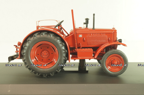 Hanomag R40 1950, tractor, maroon, Schuco 1:43