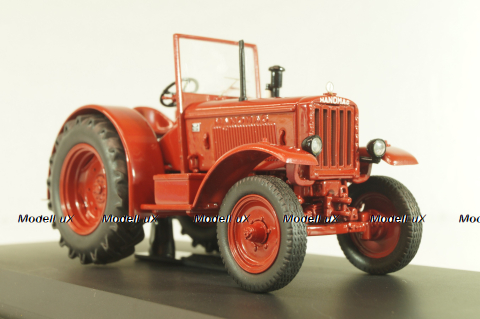 Hanomag R40 1950, tractor, maroon, Schuco 1:43