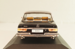 Mercedes-Benz 600 (W100) 1964, black, Altaya, MBOMS056, Mercedes-Benz Offizielle Modell Sammlung #56, 1:43