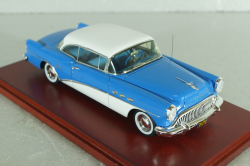 Buick Century Coupe 1954, blur/white, TSM114337, TSM 1:43