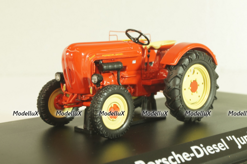 Porsche-Diesel "Junior" (F108) 1958, tractor, red, Schuco 1:43