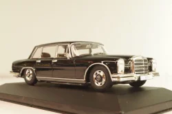 Mercedes-Benz 600 (W100) 1964, black, Altaya, MBOMS056, Mercedes-Benz Offizielle Modell Sammlung #56, 1:43